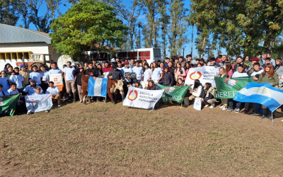 Jornada en Pergamino: más de 60 estudiantes participaron del programa Expo Jóvenes Hereford
